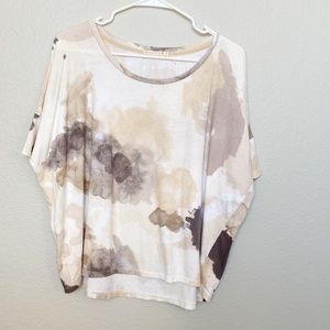 Alternative Watercolor Dyed Tee Tshirt Small